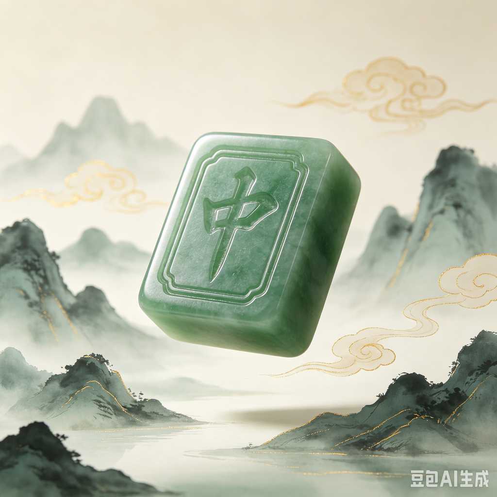 desktop decoration mahjong set