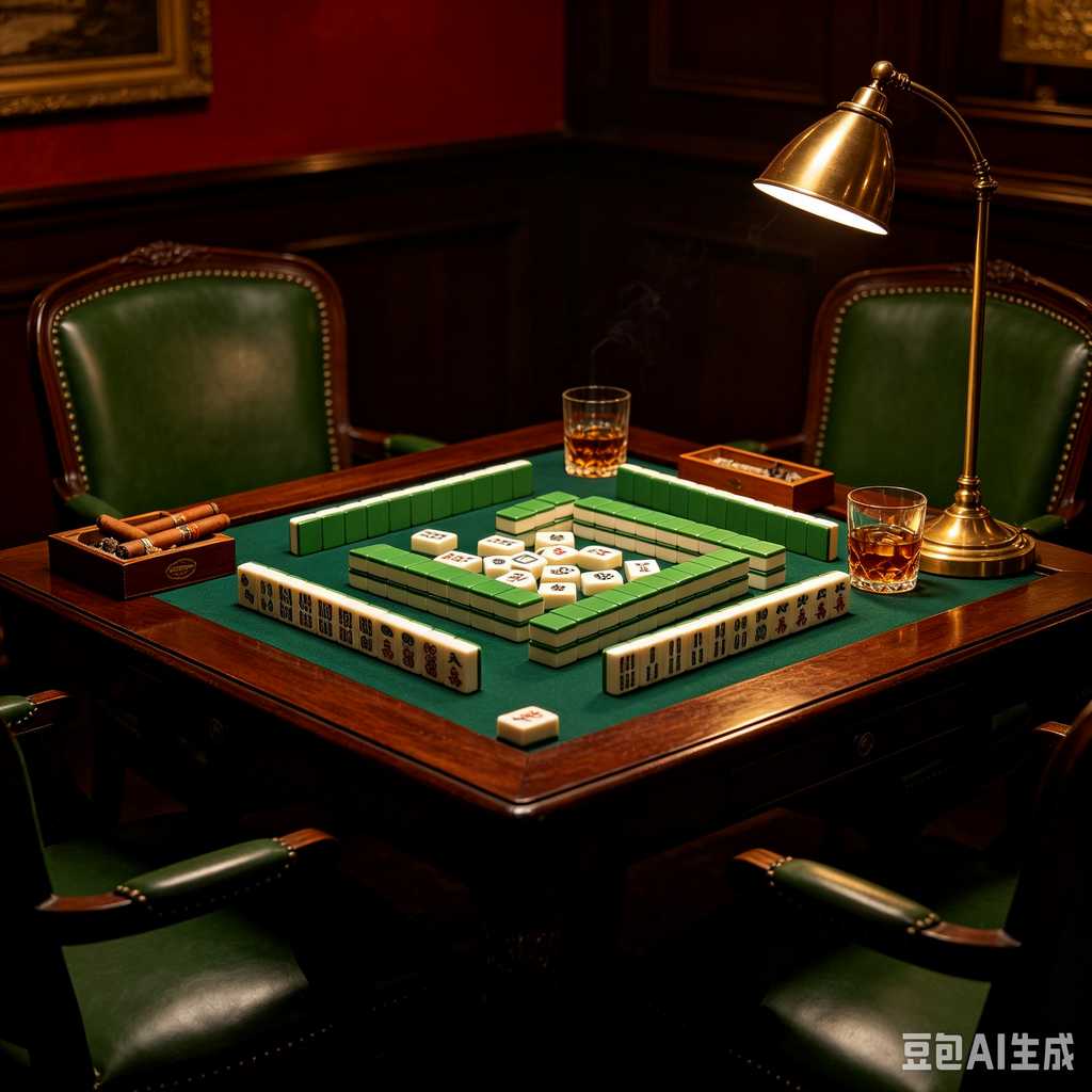 mahjong table mat