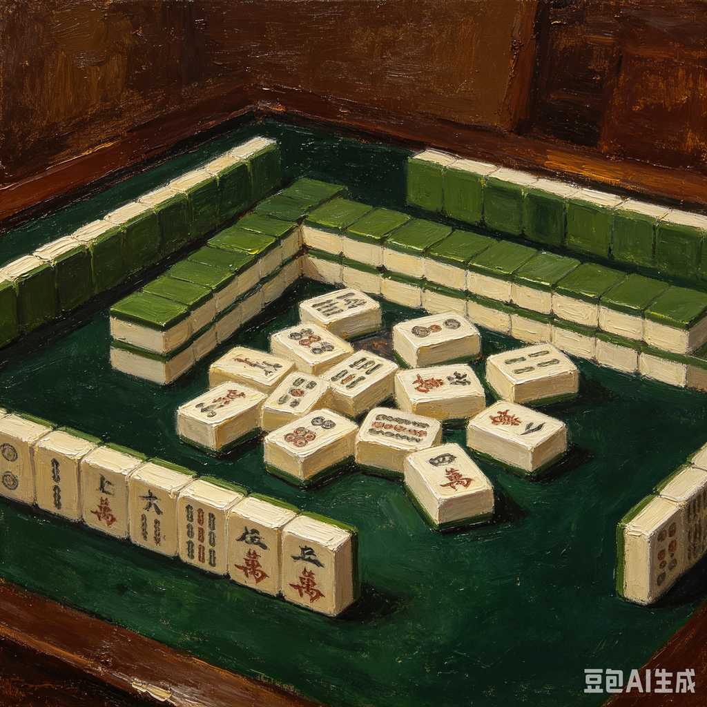 modern mahjong set